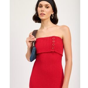 Reb Button Tube Dress (M)